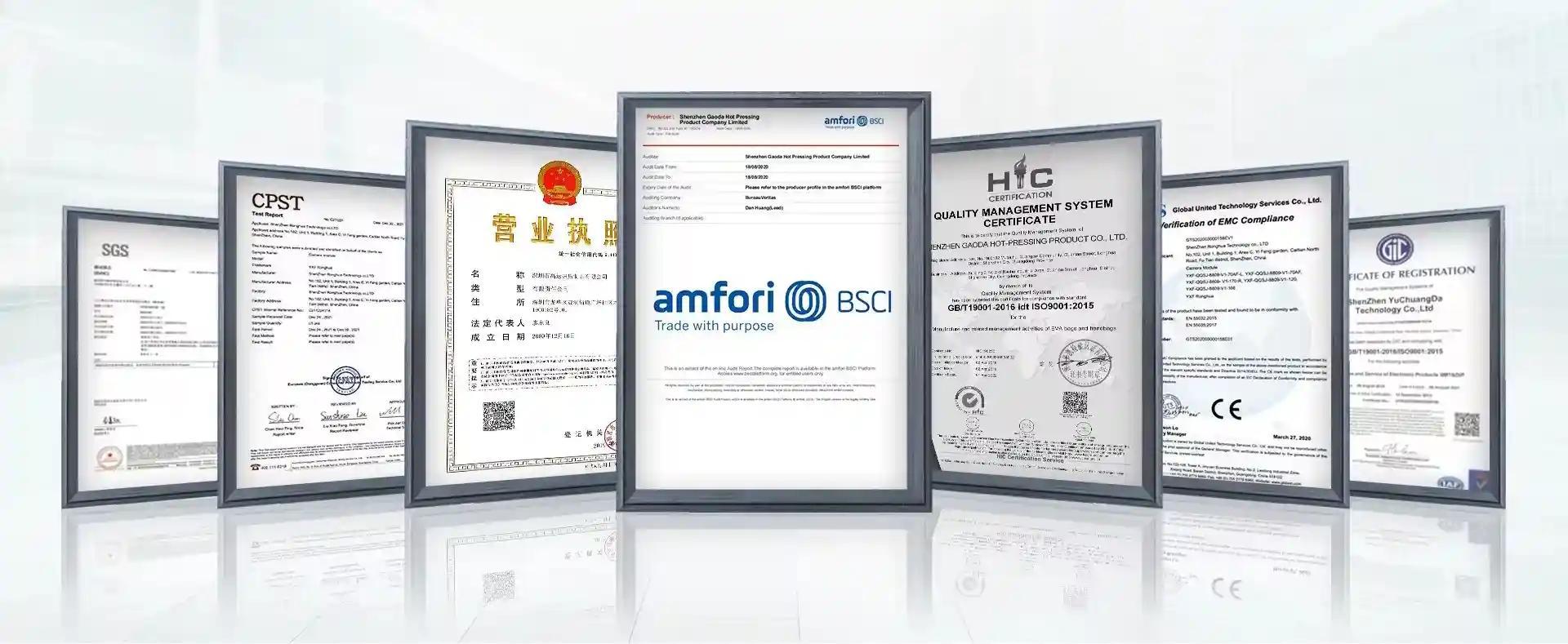 ISO 9001 & BSCI