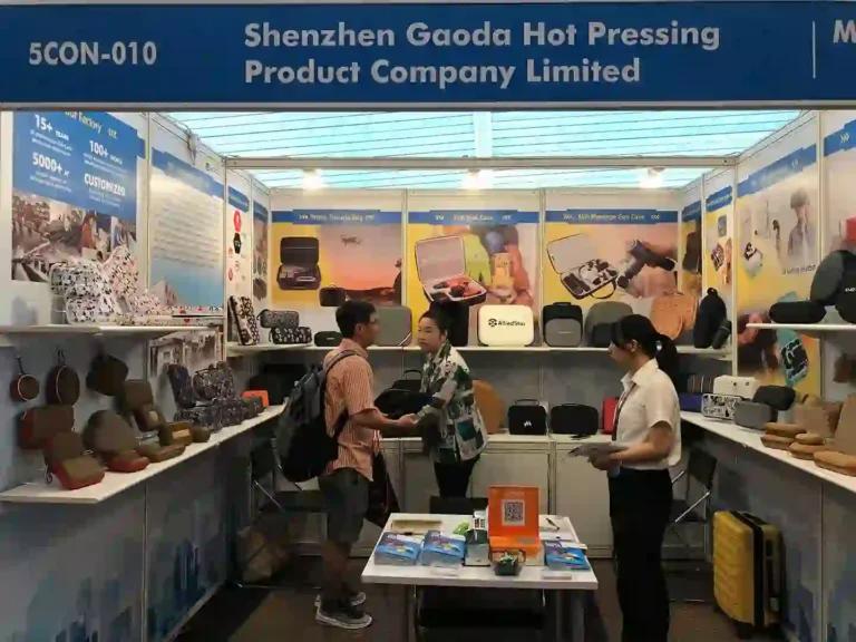 Gaoda EVA booth at 2024 Hong Kong Electronics Fair (Spring Edition)