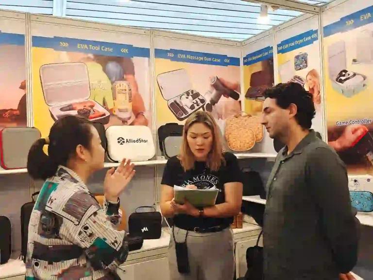 Gaoda EVA booth at 2024 Hong Kong Electronics Fair (Spring Edition)