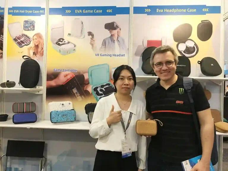 Gaoda EVA booth at 2024 Hong Kong Electronics Fair (Spring Edition)
