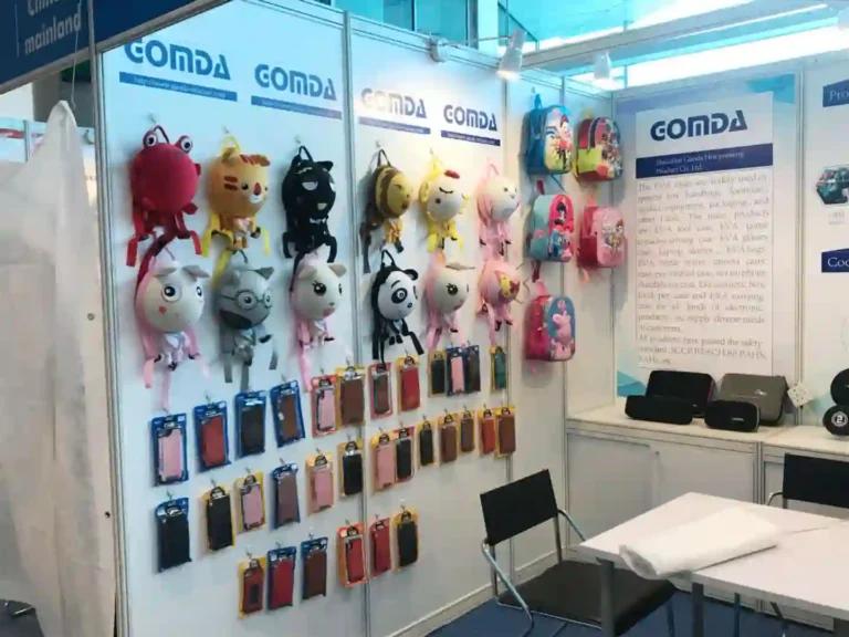 Gaoda EVA booth at 2018 MEGA SHOW Hong Kong