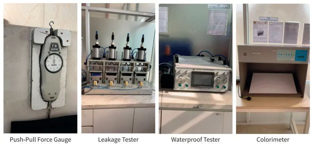In-House Quality Control: Advanced Lab Testing Equipment for EVA Cases — 2
